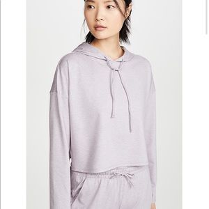 We Over Me Lilac Hoodie.